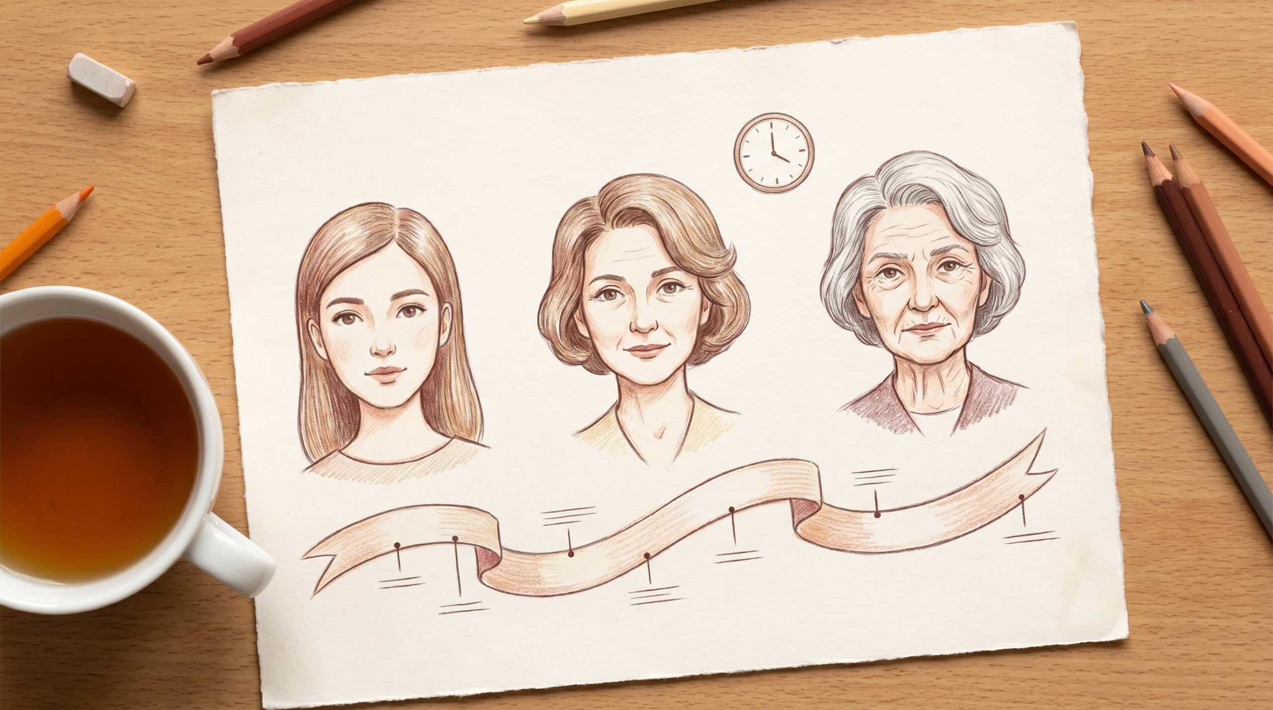 Ab wann altern Frauen sichtbar